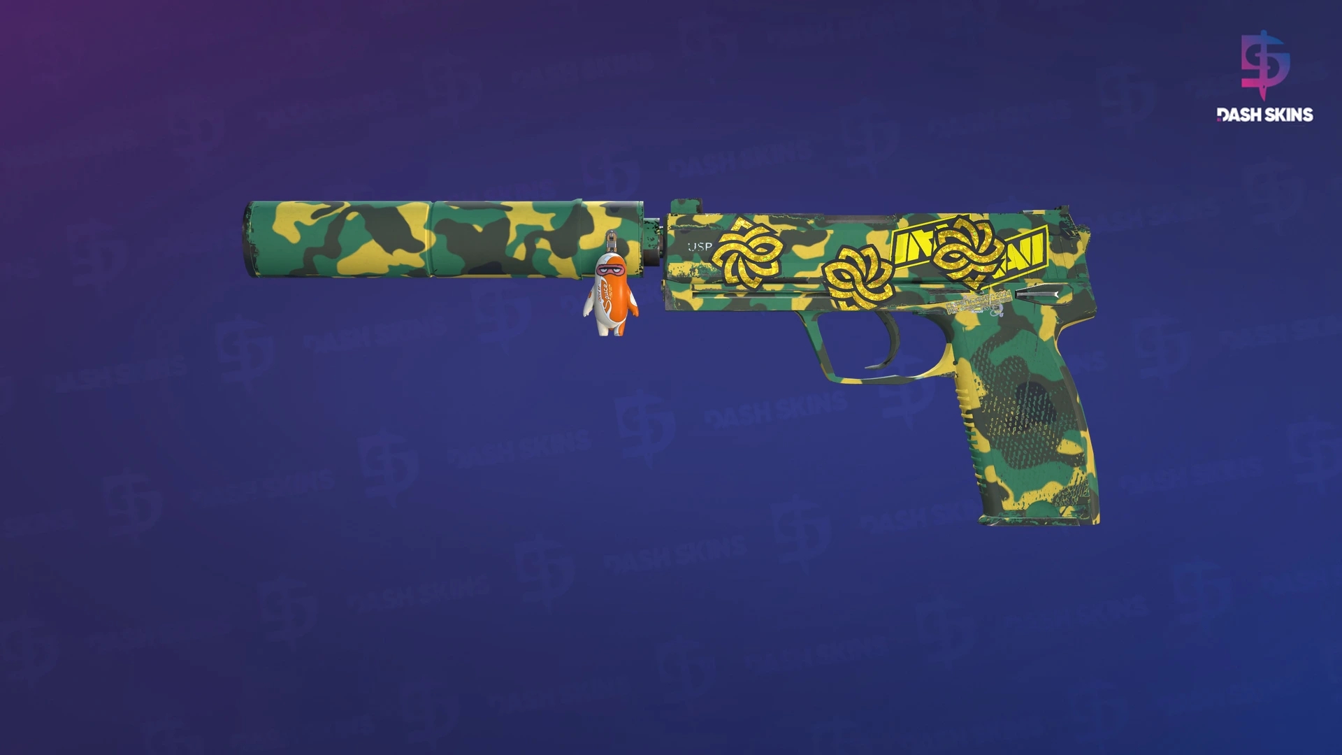 USP-S | Overgrowth (Minimal Wear) Screenshot Playside