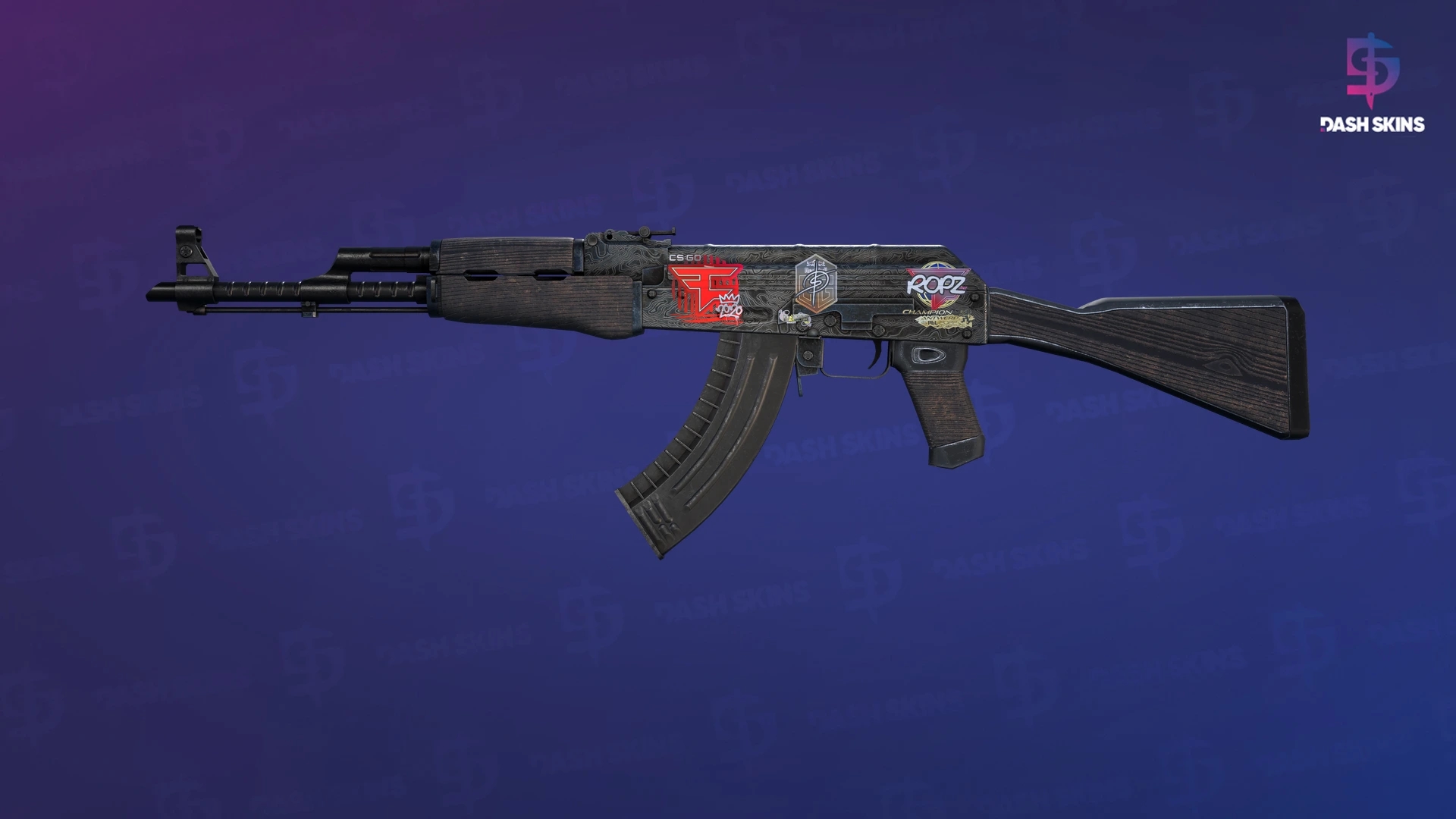 Souvenir AK-47 | Steel Delta (Field-Tested) Screenshot Playside