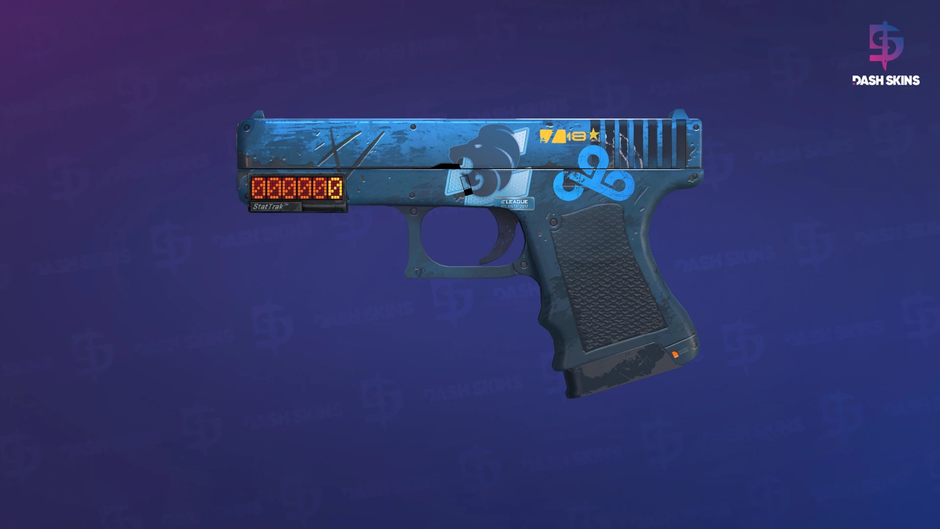 StatTrak™ Glock-18 | Off World (Field-Tested) Screenshot Playside