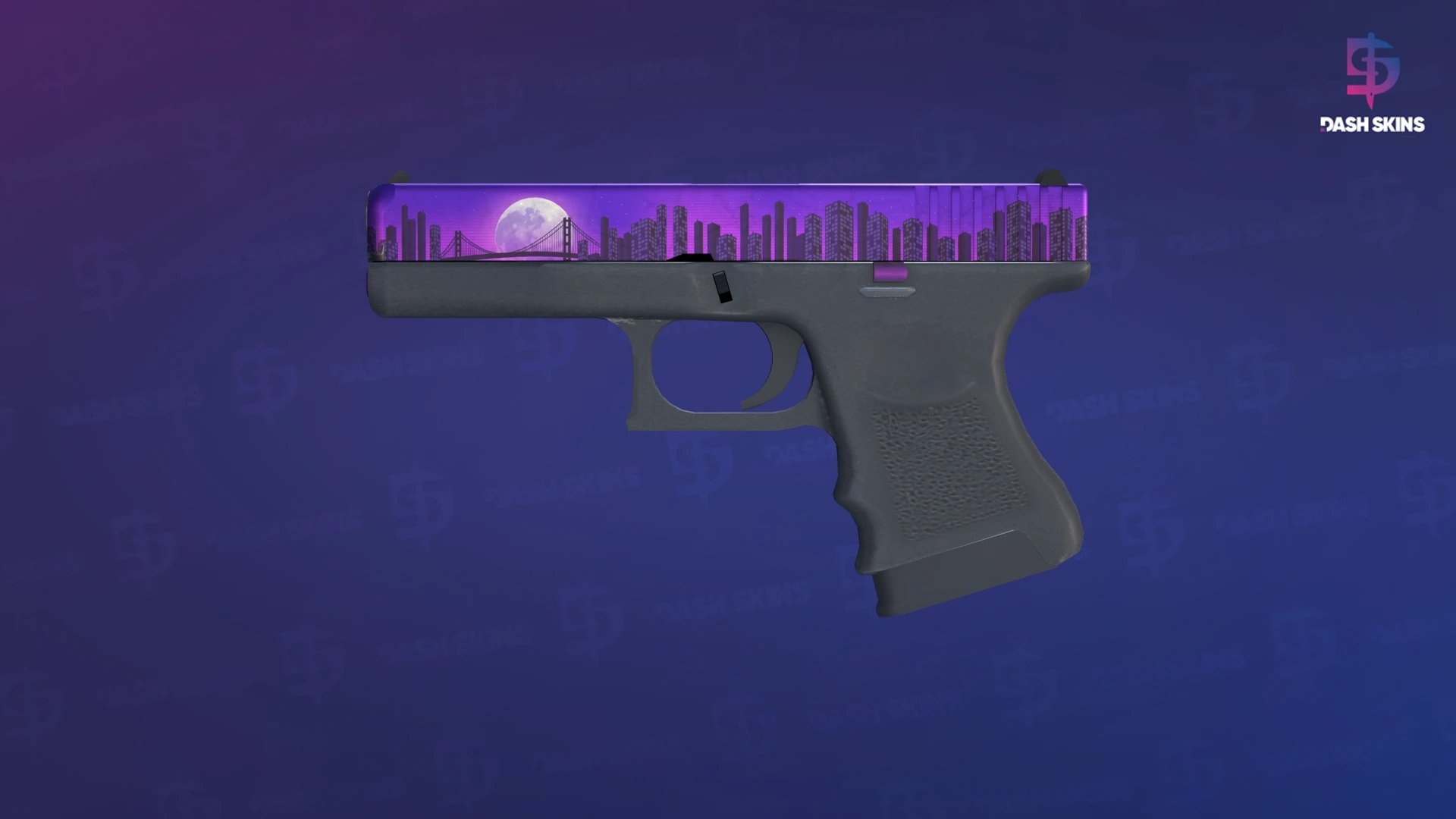 Glock-18 | Moonrise (Factory New) Screenshot Playside