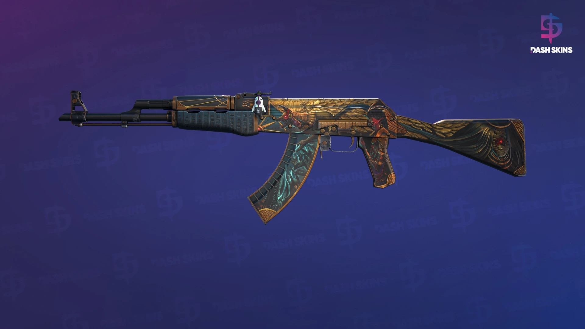 AK-47 | Legion of Anubis (Minimal Wear) Screenshot Playside