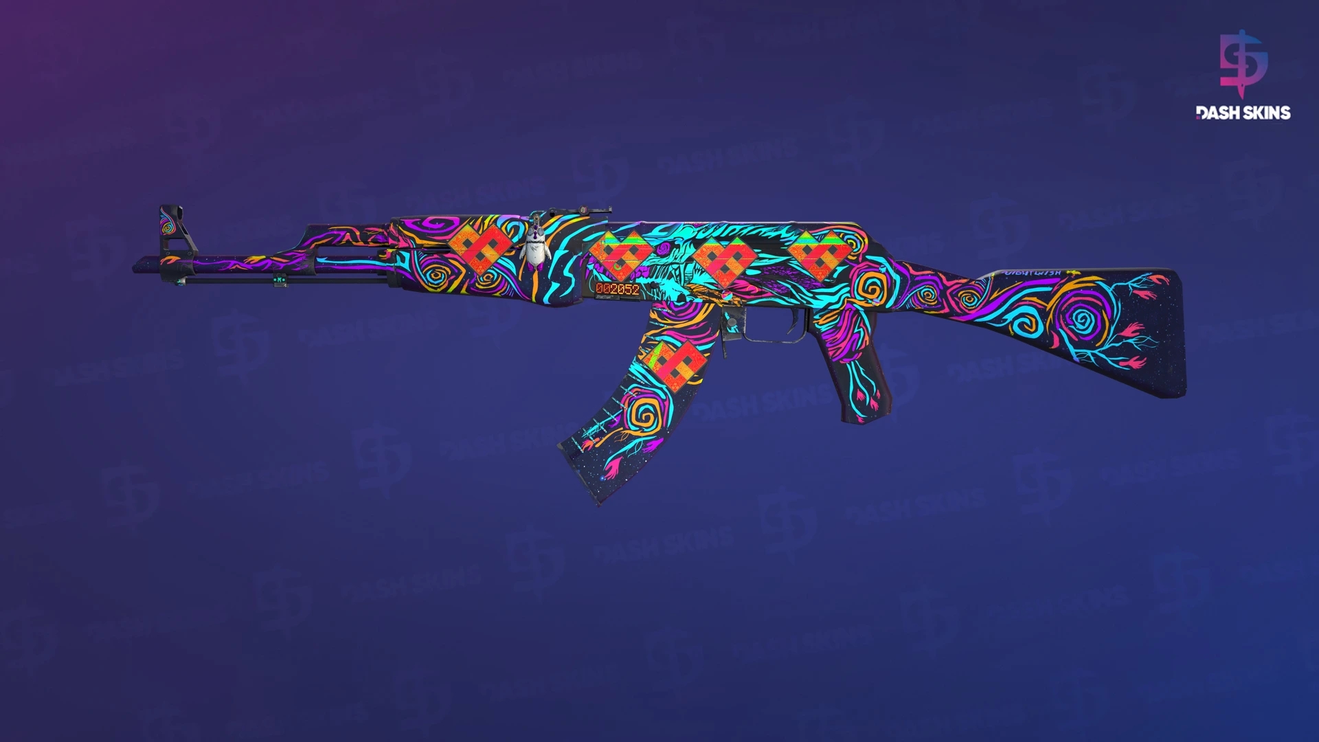 StatTrak™ AK-47 | Nightwish (Minimal Wear) Screenshot Playside