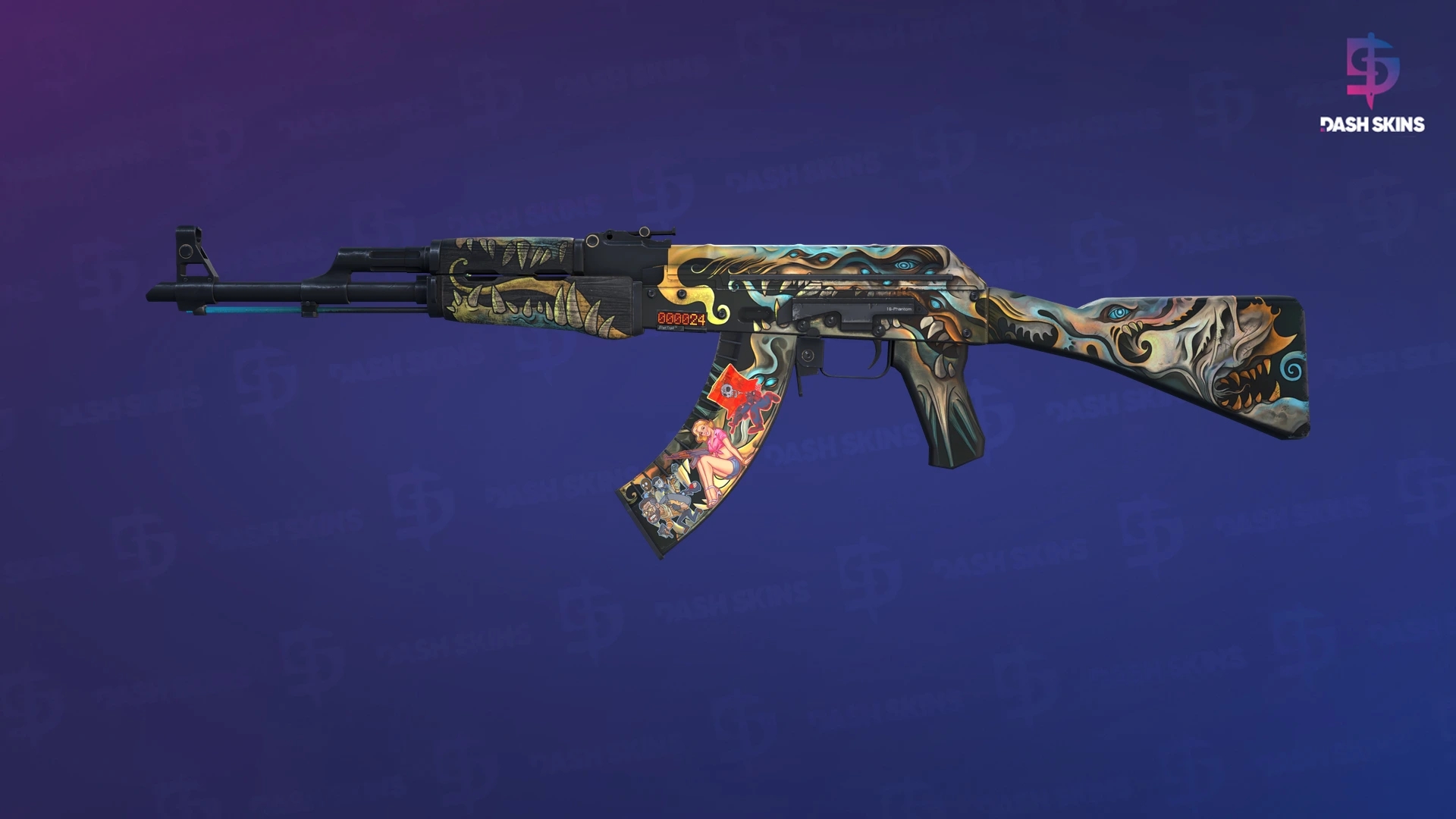 StatTrak™ AK-47 | Phantom Disruptor (Minimal Wear) Screenshot Playside