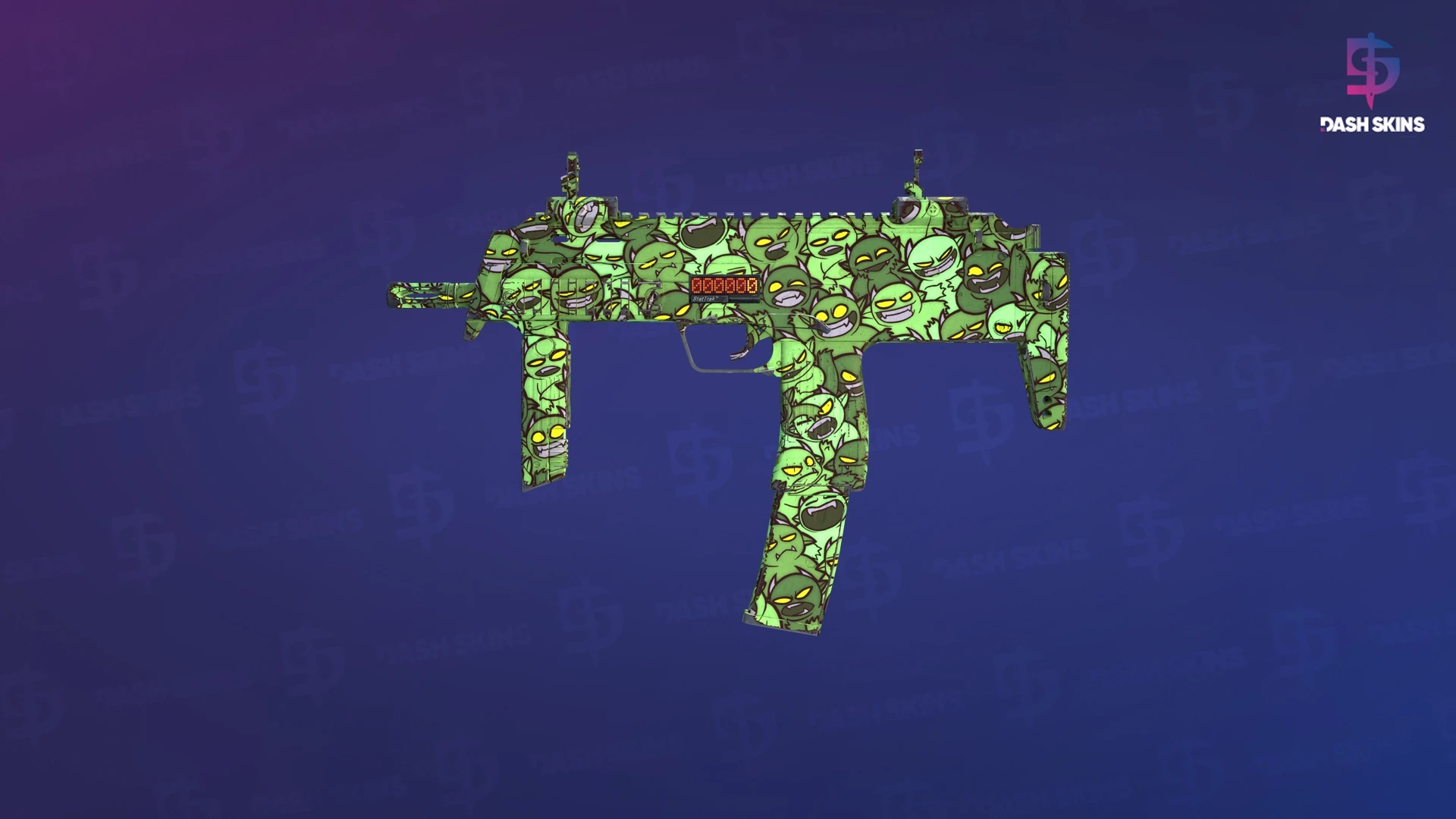 StatTrak™ MP7 | Impire (Minimal Wear) Screenshot Playside