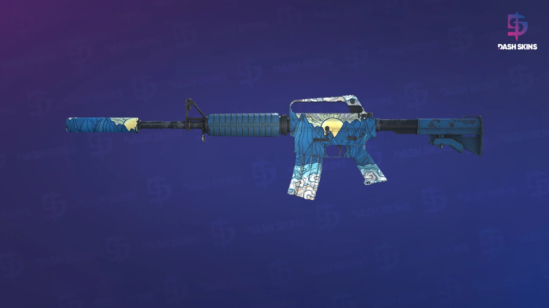 M4A1-S | Solitude (Field-Tested) Screenshot Playside