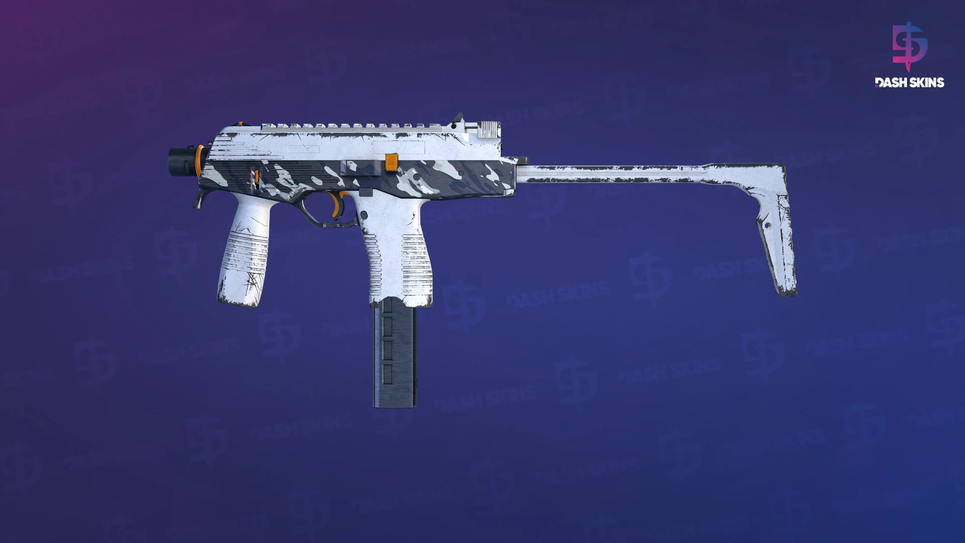 MP9 | Arctic Tri-Tone (Field-Tested) Screenshot Playside