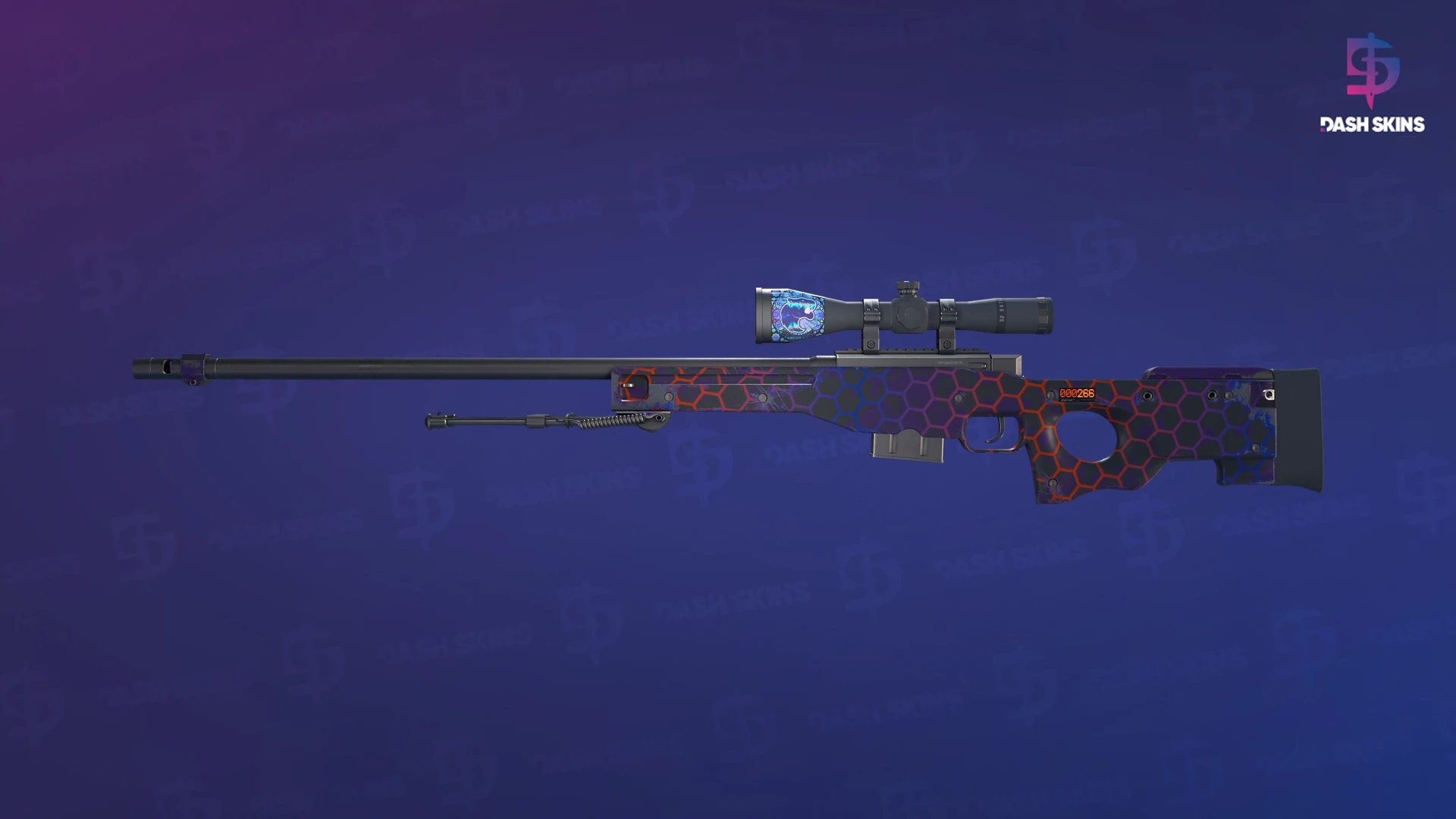 StatTrak™ AWP | Electric Hive (Field-Tested) Screenshot Playside