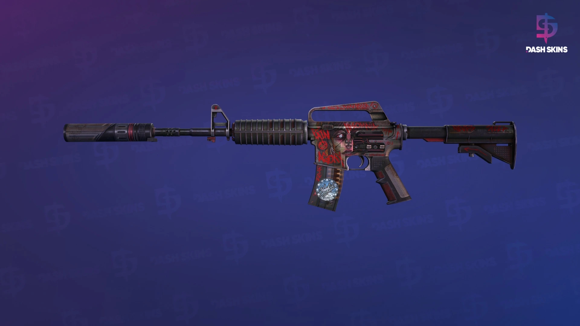 M4A1-S | Night Terror (Minimal Wear) Screenshot Playside