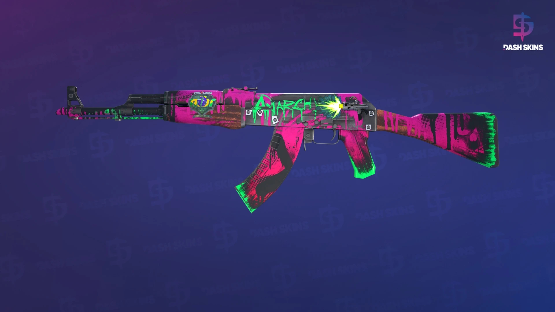 AK-47 | Neon Revolution (Field-Tested) Screenshot Playside