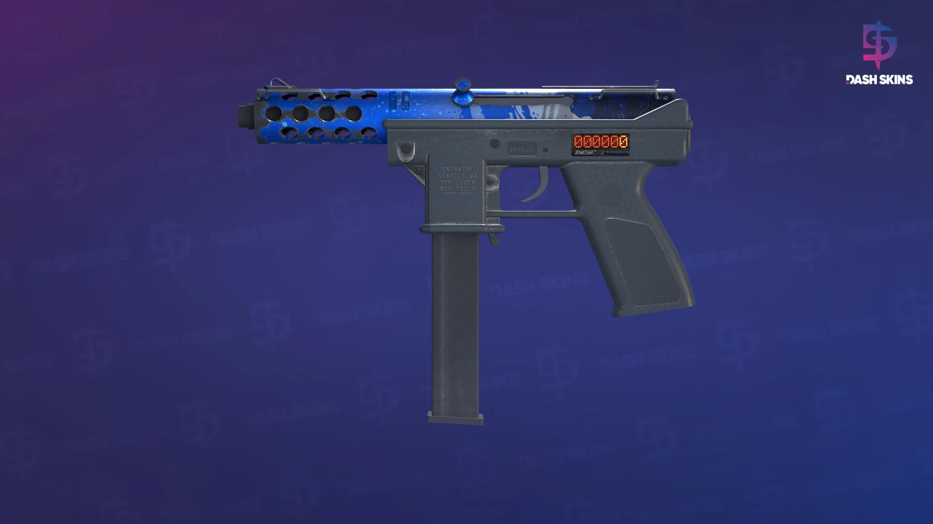 StatTrak™ Tec-9 | Ice Cap (Field-Tested) Screenshot Playside