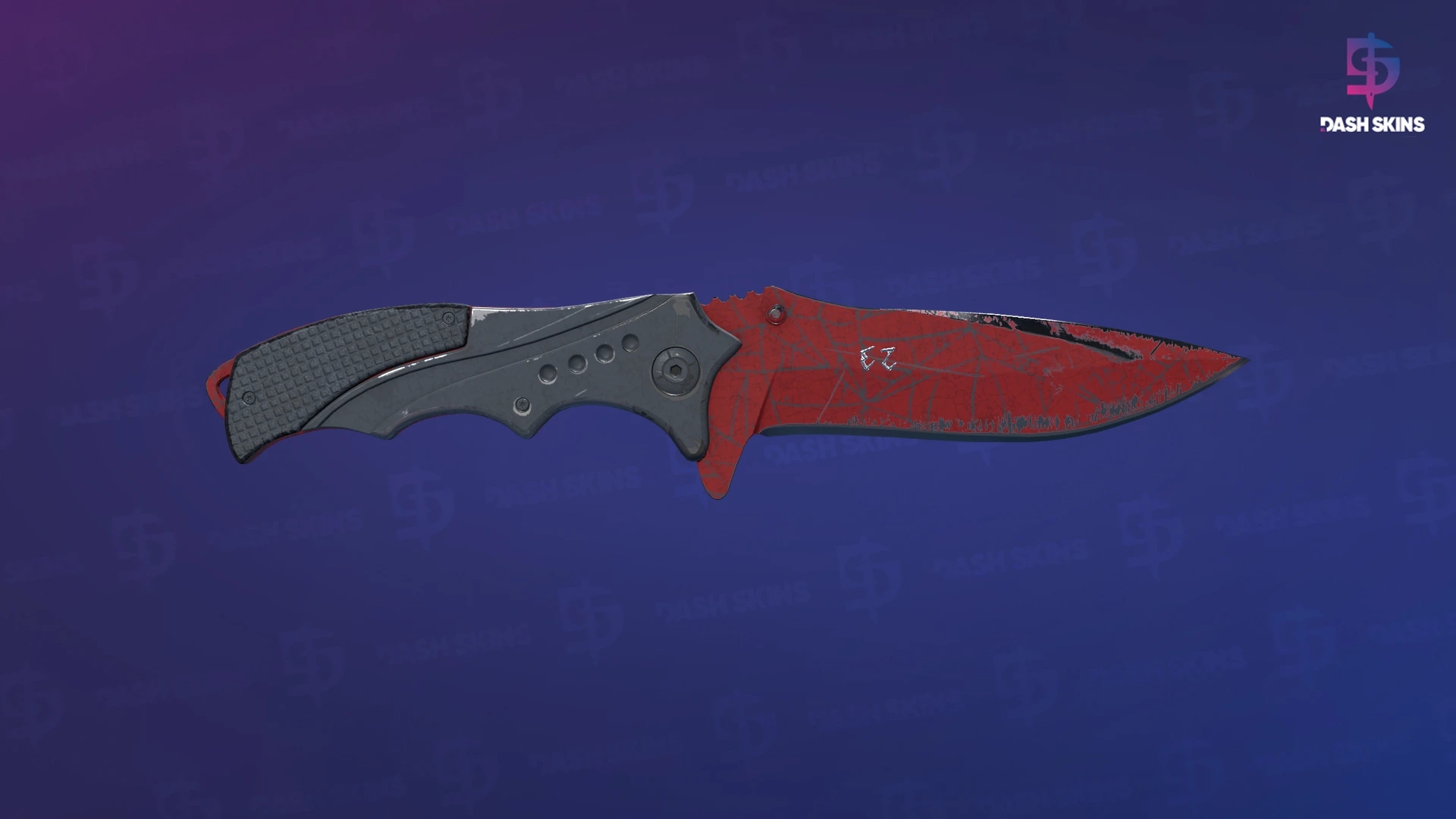 ★ StatTrak™ Nomad Knife | Crimson Web (Battle-Scarred) Screenshot Playside
