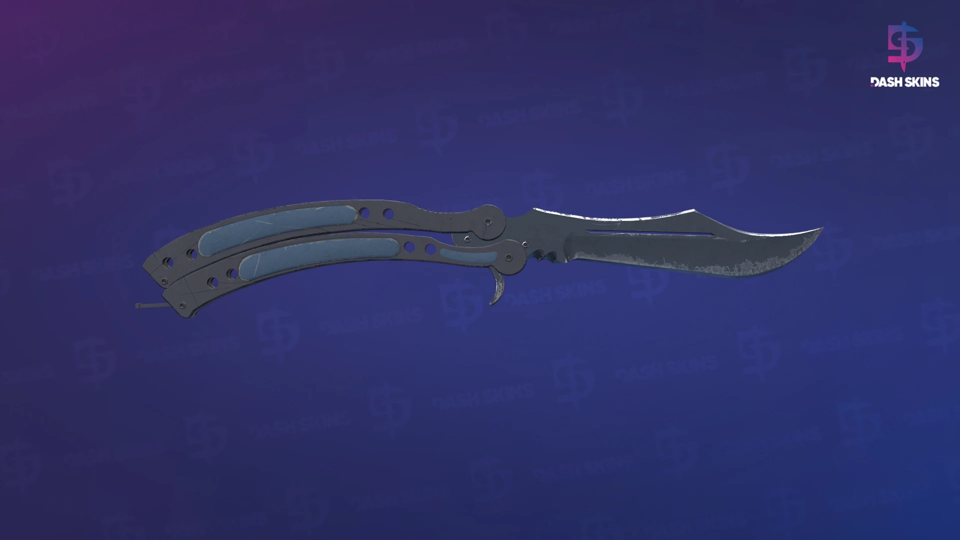★ Butterfly Knife | Night (Field-Tested) Screenshot Playside
