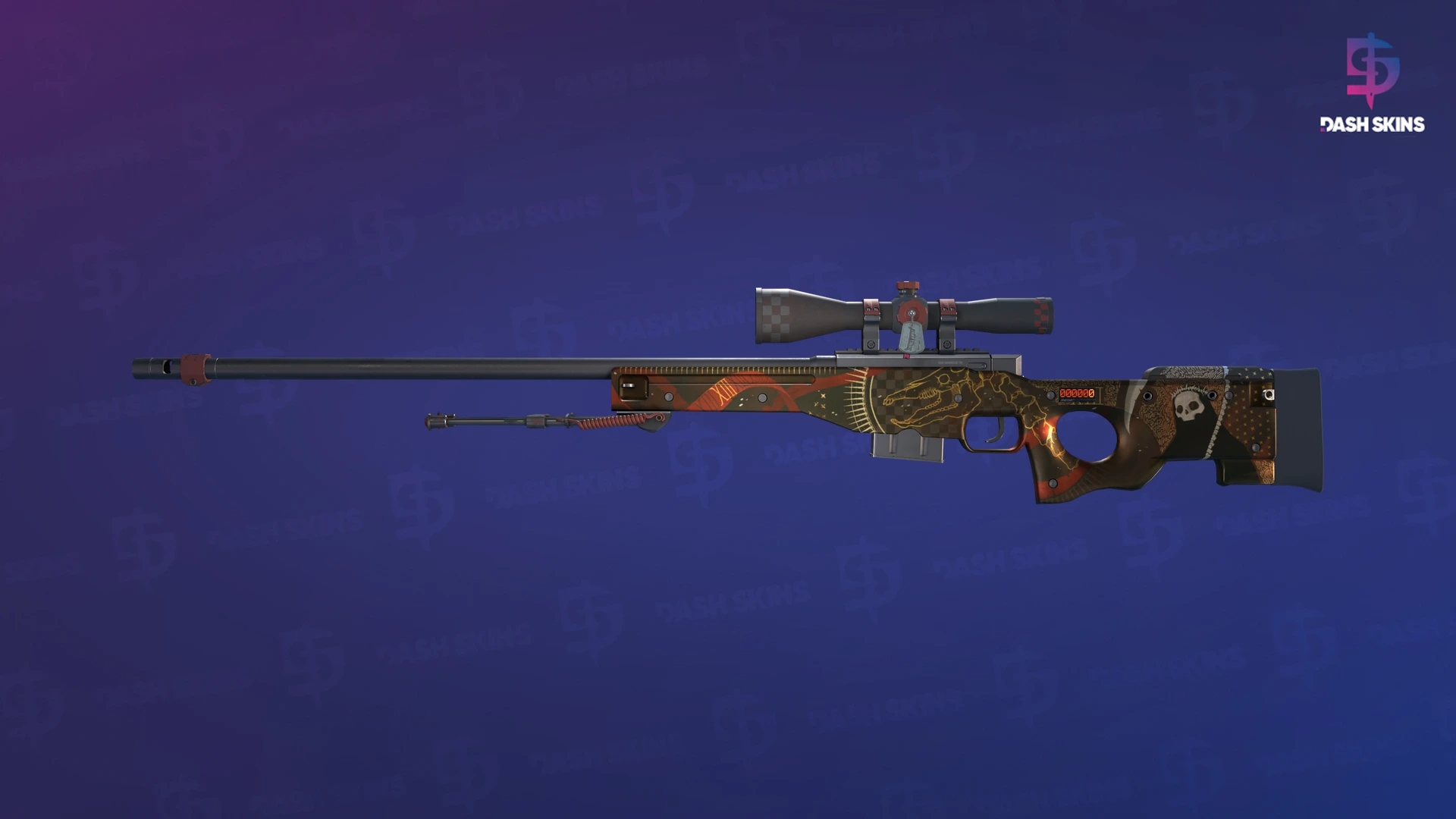 StatTrak™ AWP | Mortis (Field-Tested) Screenshot Playside