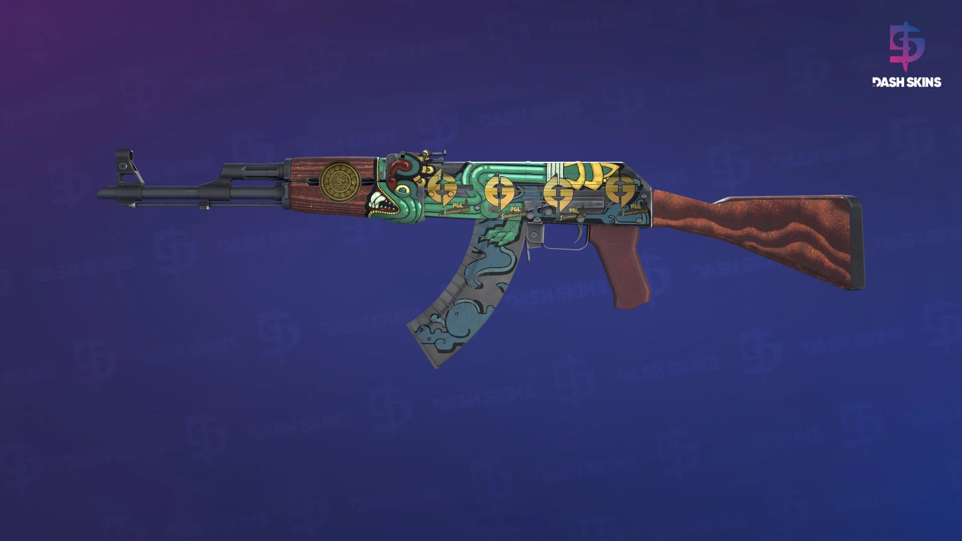 AK-47 | Fire Serpent (Field-Tested) Screenshot Playside