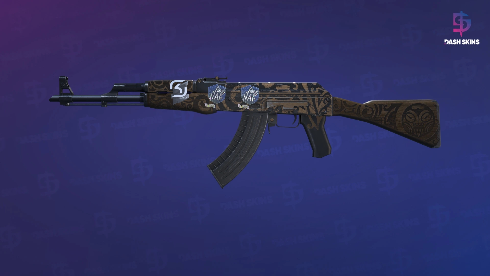 AK-47 | Uncharted (Field-Tested) Screenshot Playside