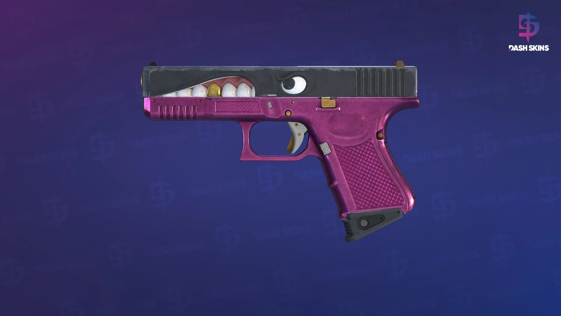 Glock-18 | Gold Toof (Well-Worn) Screenshot Playside