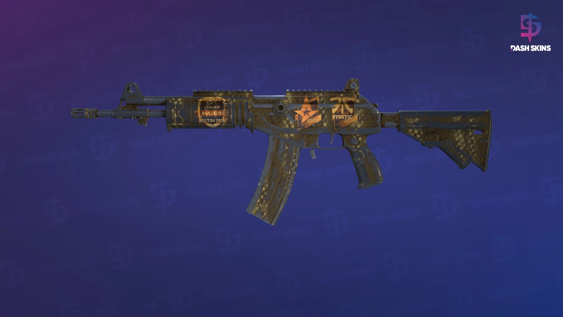 Souvenir Galil AR | Hunting Blind (Battle-Scarred) Screenshot Playside