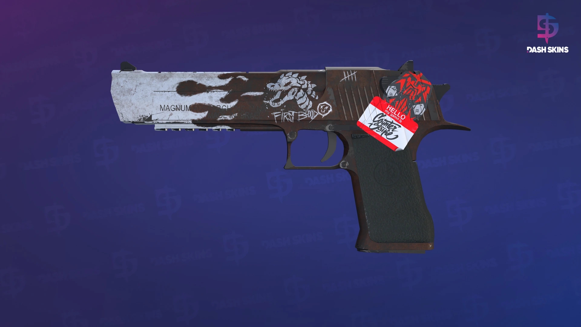 Desert Eagle | Oxide Blaze (Minimal Wear) Screenshot Playside