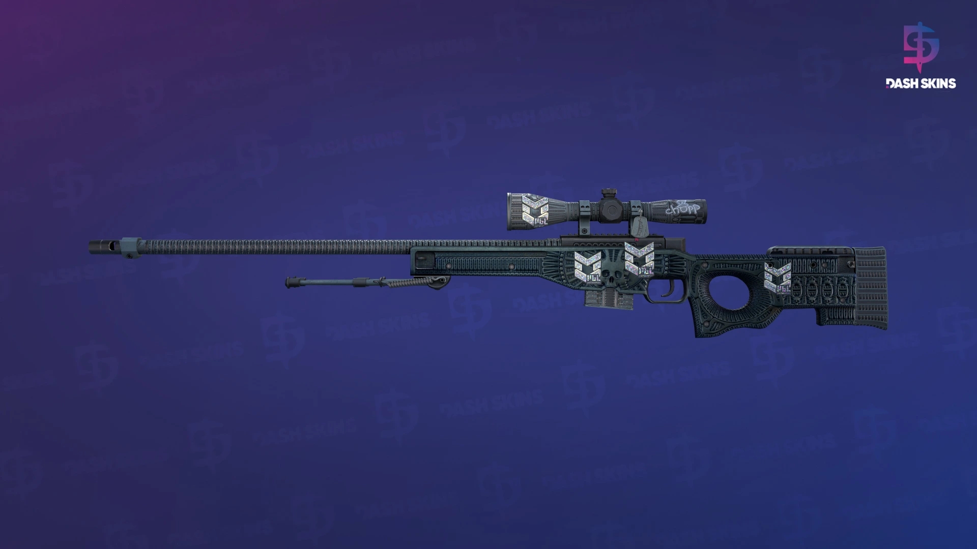 AWP | Exoskeleton (Battle-Scarred) Screenshot Playside