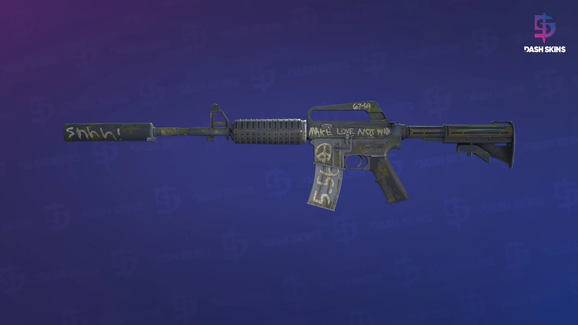 M4A1-S | Flashback (Battle-Scarred) Screenshot Playside