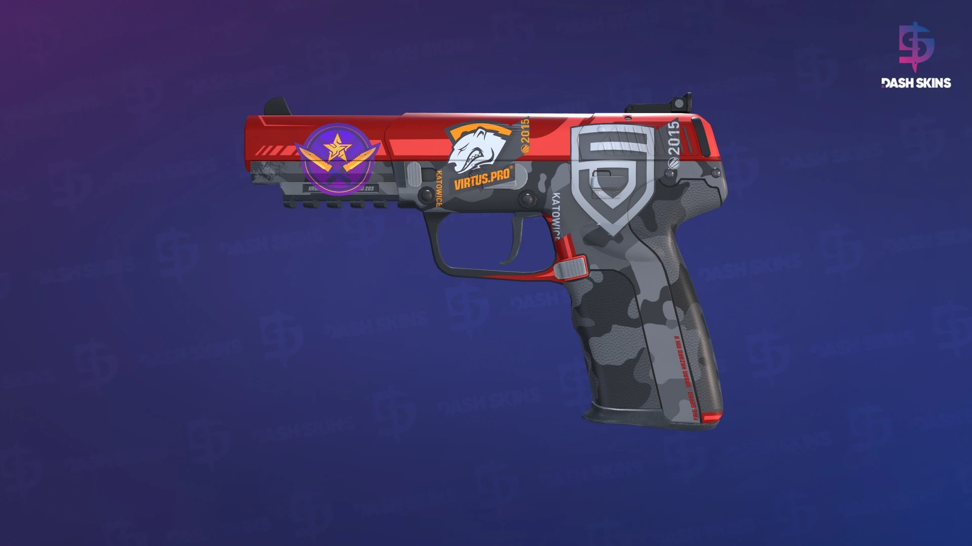 Five-SeveN | Urban Hazard (Factory New) Screenshot Playside