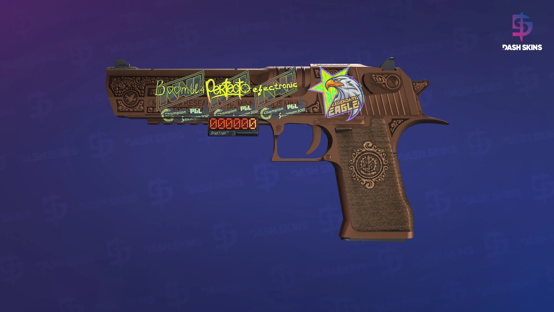 StatTrak™ Desert Eagle | Corinthian (Minimal Wear) Screenshot Playside