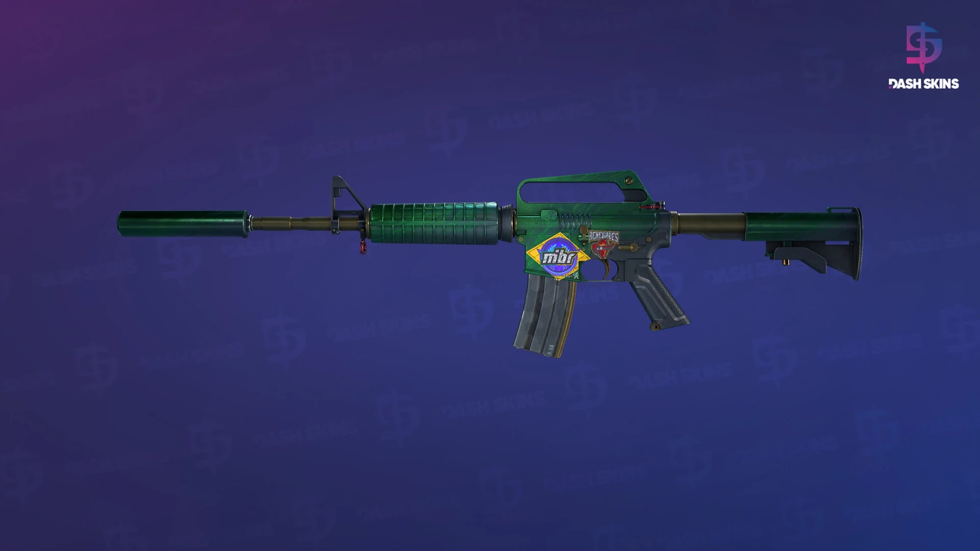 M4A1-S | Electrum (Field-Tested) Screenshot Playside