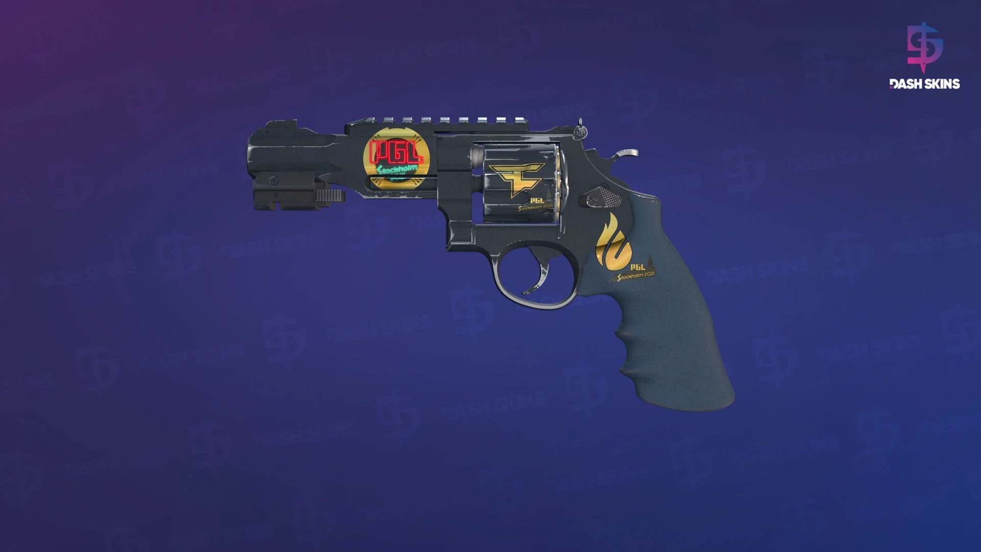 Souvenir R8 Revolver | Night (Field-Tested) Screenshot Playside
