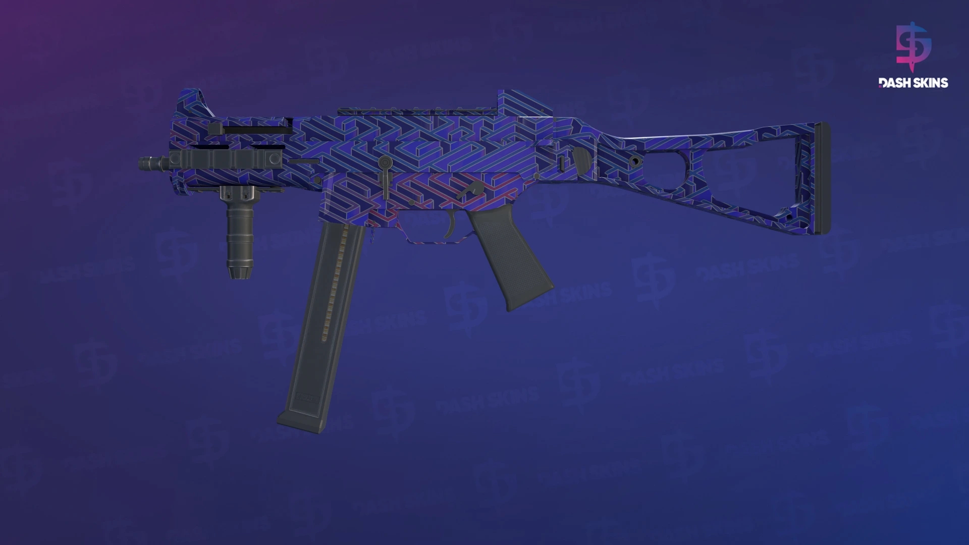 UMP-45 | Minotaur's Labyrinth (Factory New) Screenshot Playside