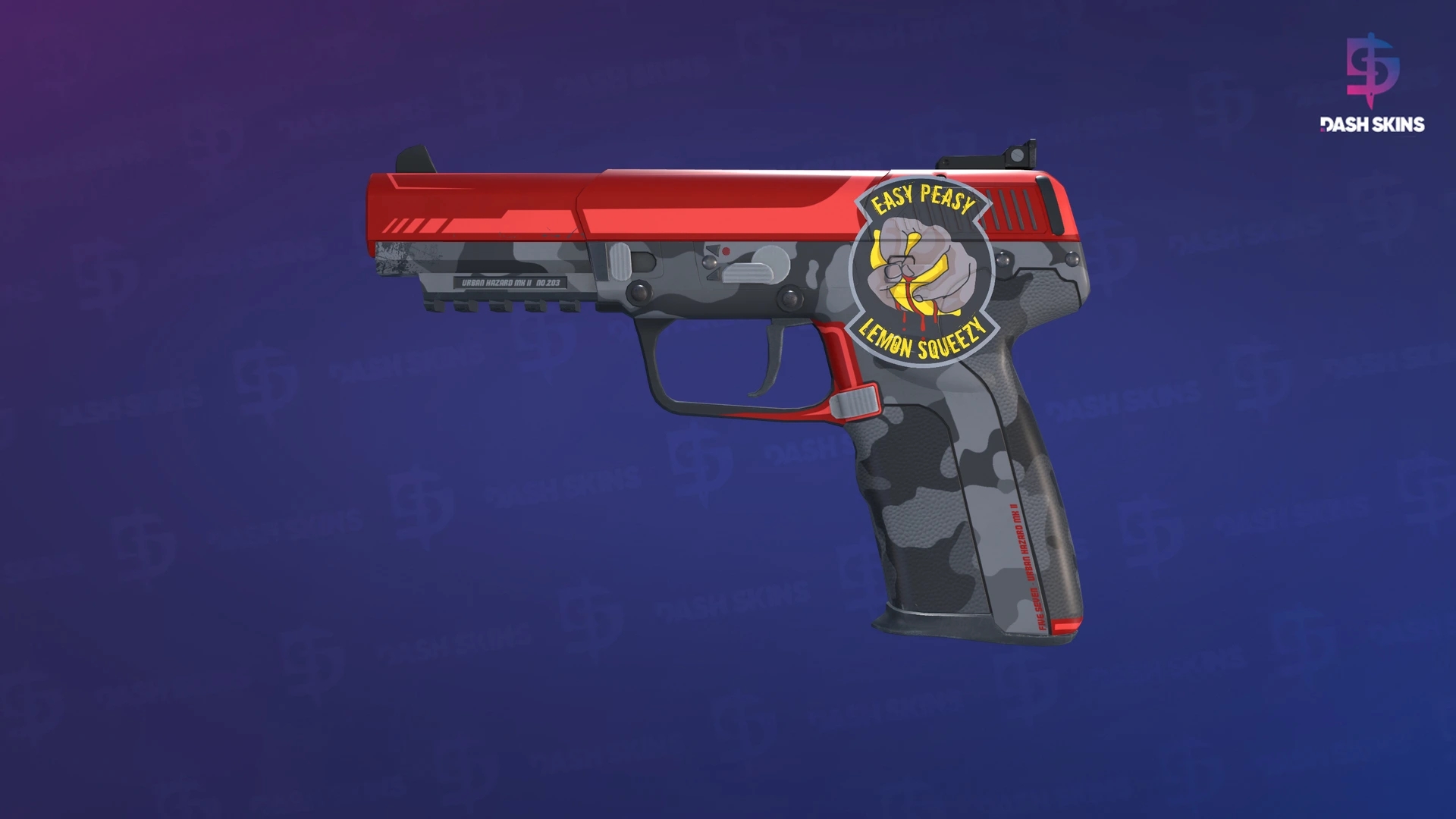 Five-SeveN | Urban Hazard (Factory New) Screenshot Playside