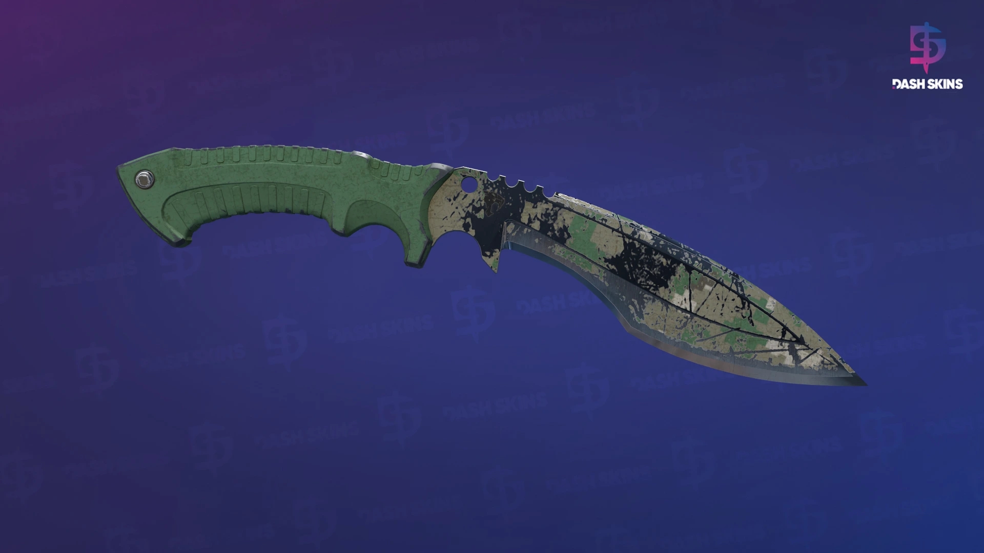 ★ Kukri Knife | Forest DDPAT (Battle-Scarred) Screenshot Playside