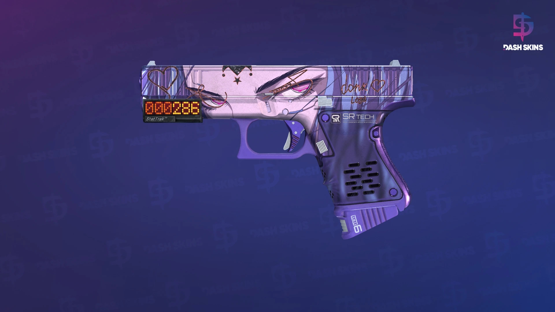 StatTrak™ Glock-18 | Shinobu (Minimal Wear) Screenshot Playside