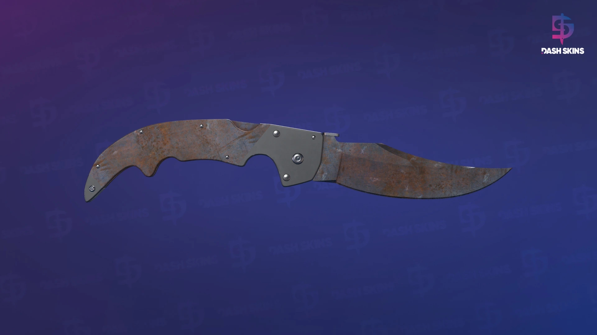 ★ Falchion Knife | Rust Coat (Battle-Scarred) Screenshot Playside