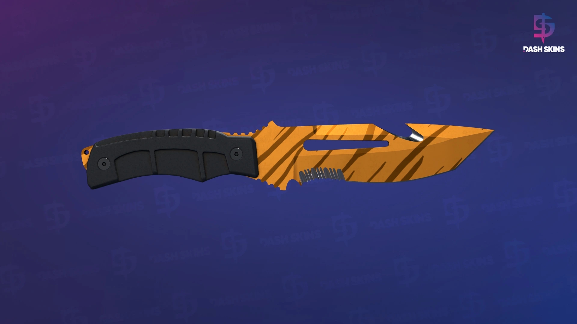 ★ Survival Knife | Tiger Tooth (Factory New) Screenshot Playside