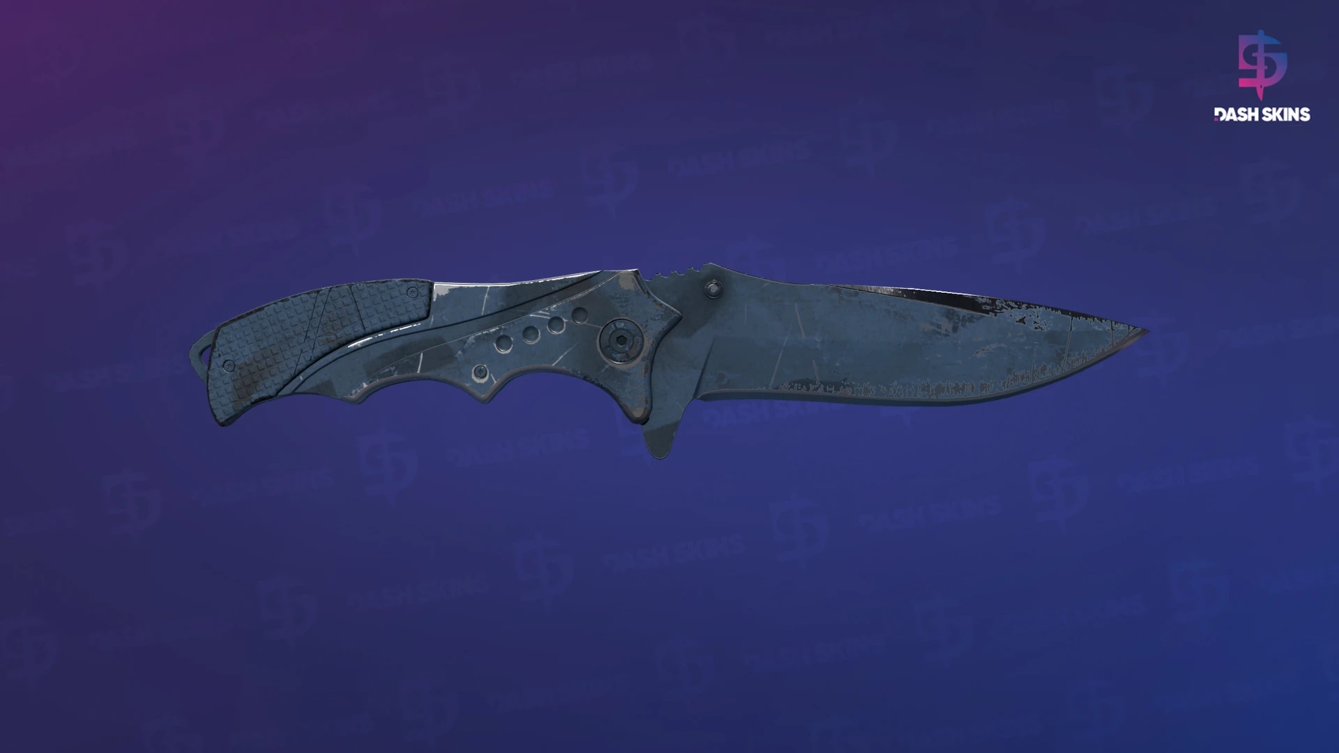 ★ Nomad Knife | Night Stripe (Battle-Scarred) Screenshot Playside