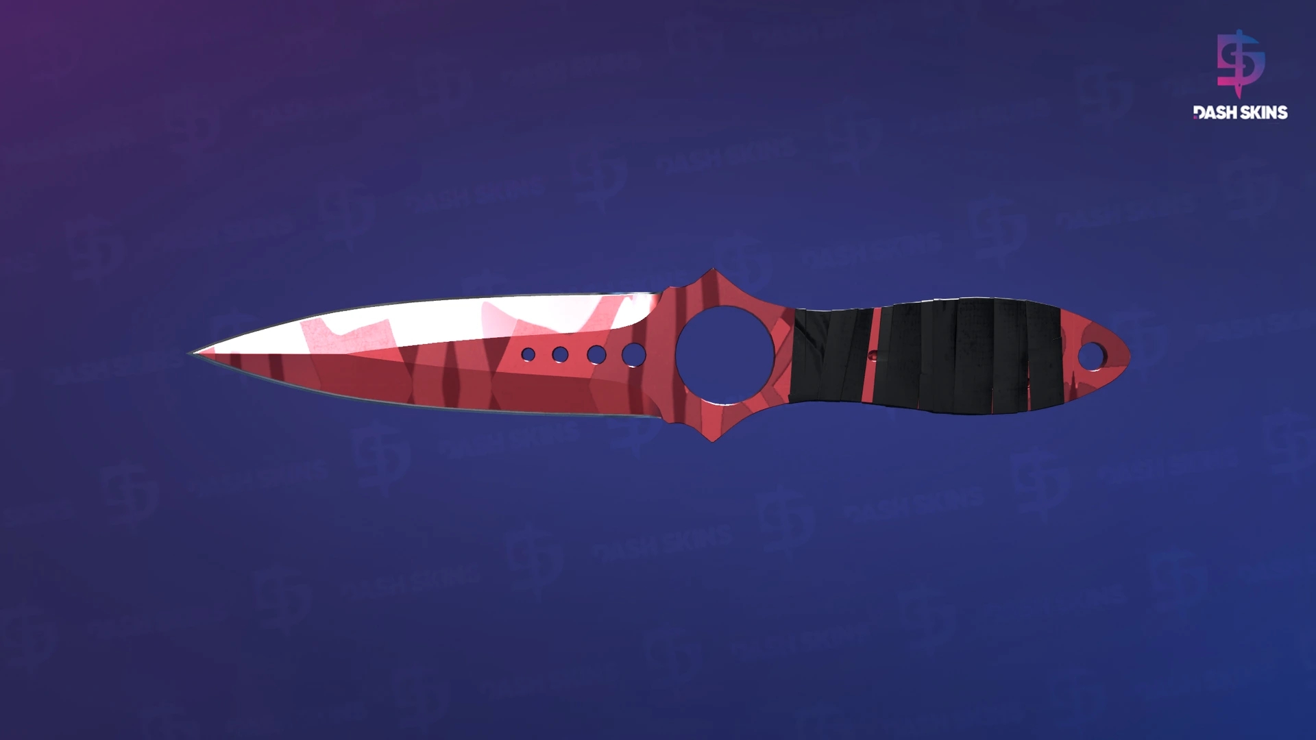 ★ Skeleton Knife | Slaughter (Minimal Wear) Screenshot Playside