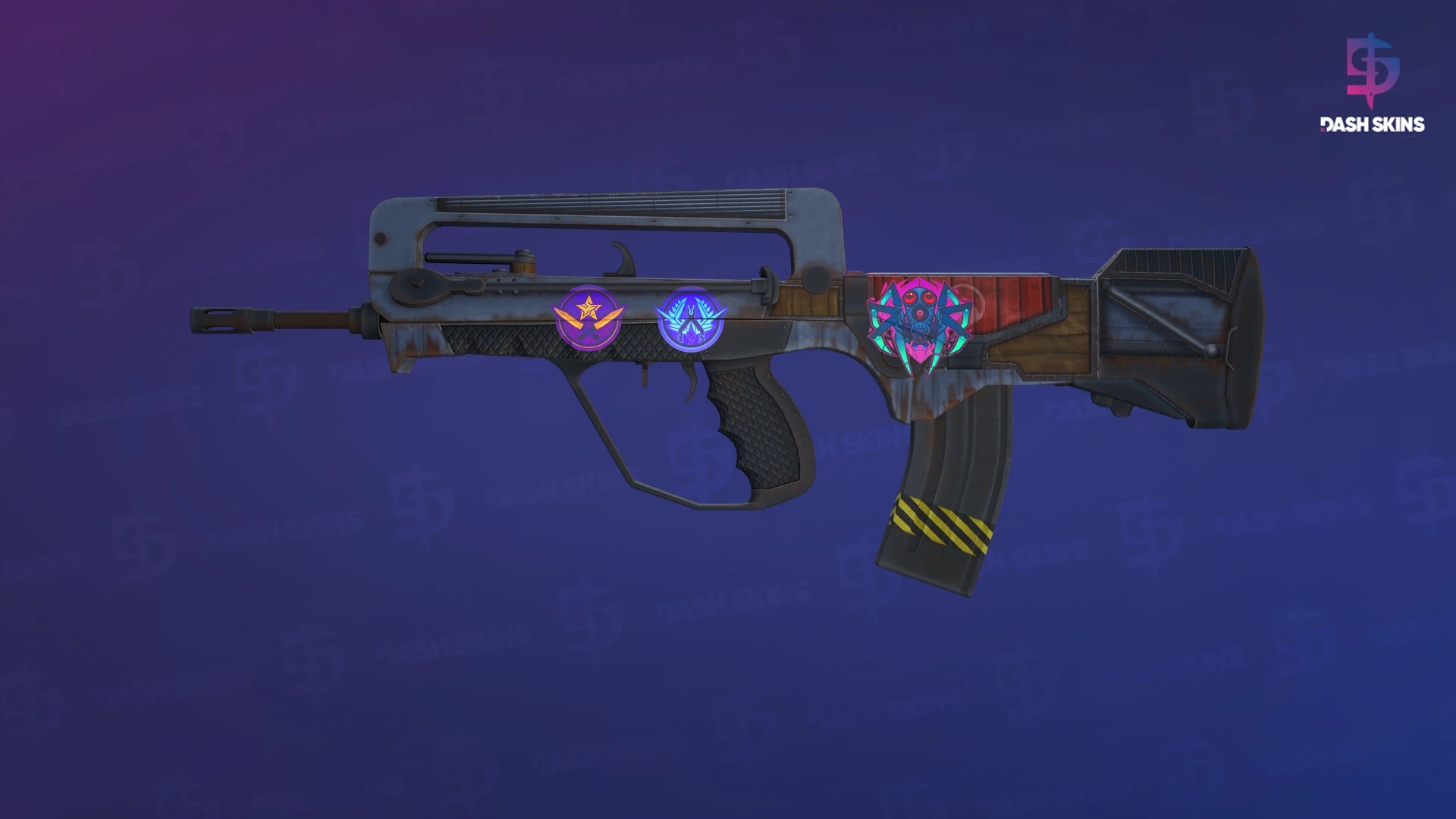 FAMAS | Decommissioned (Minimal Wear) Screenshot Playside