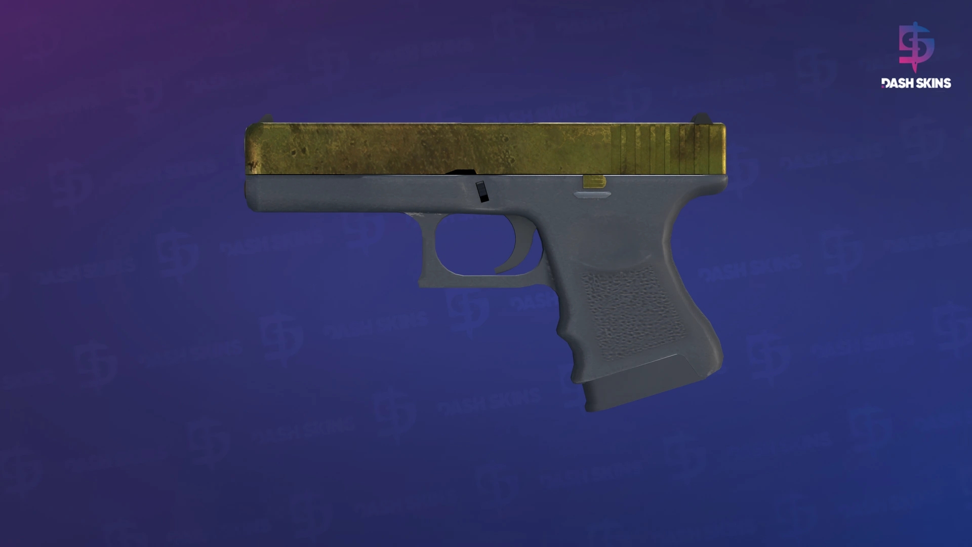 Glock-18 | Brass (Battle-Scarred) Screenshot Playside