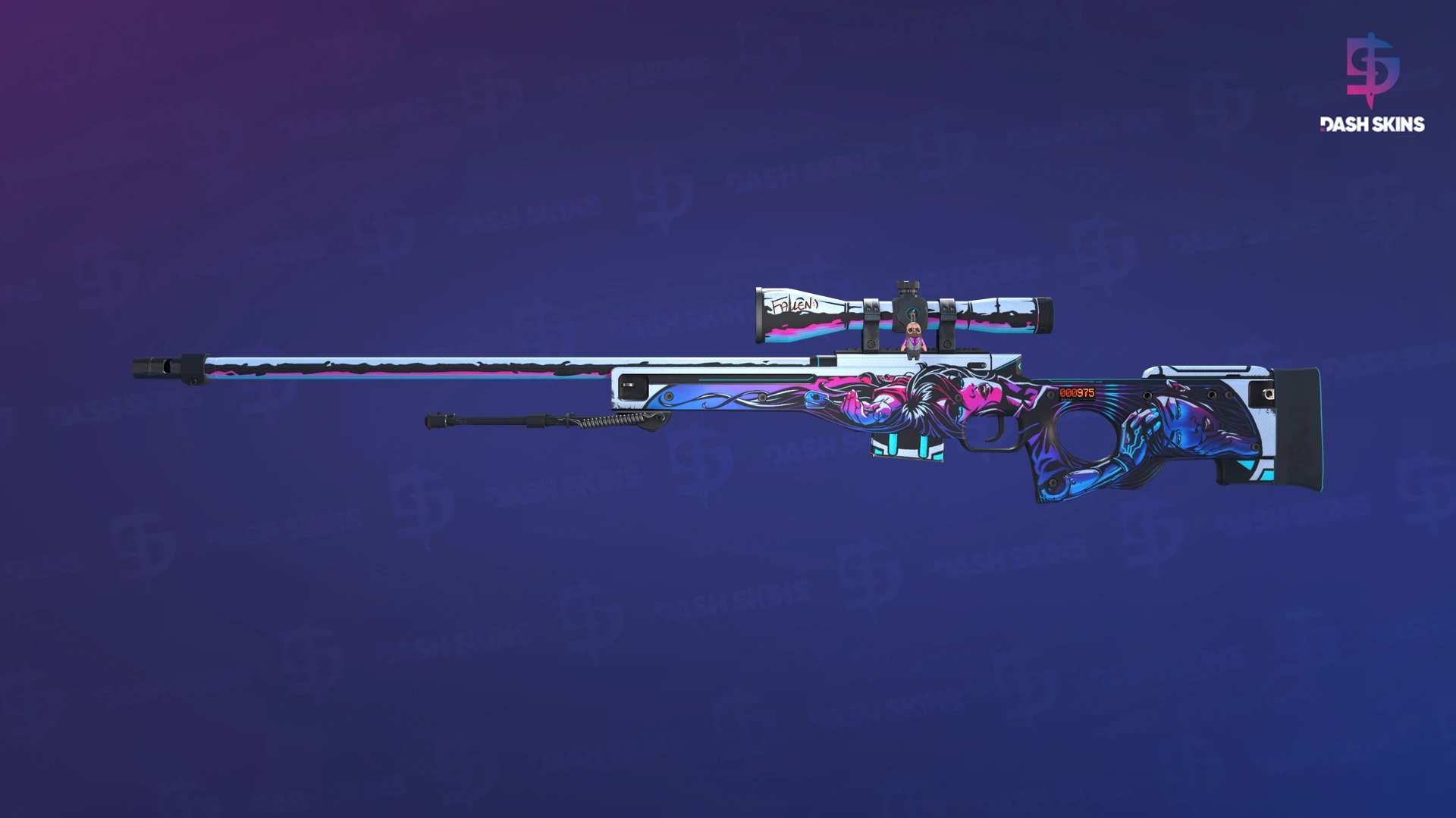 StatTrak™ AWP | Neo-Noir (Minimal Wear) Screenshot Playside