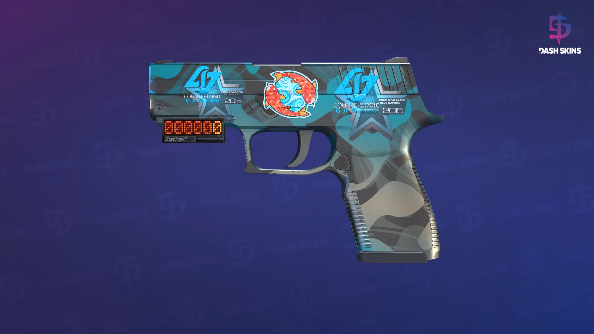 StatTrak™ P250 | Ripple (Factory New) Screenshot Playside