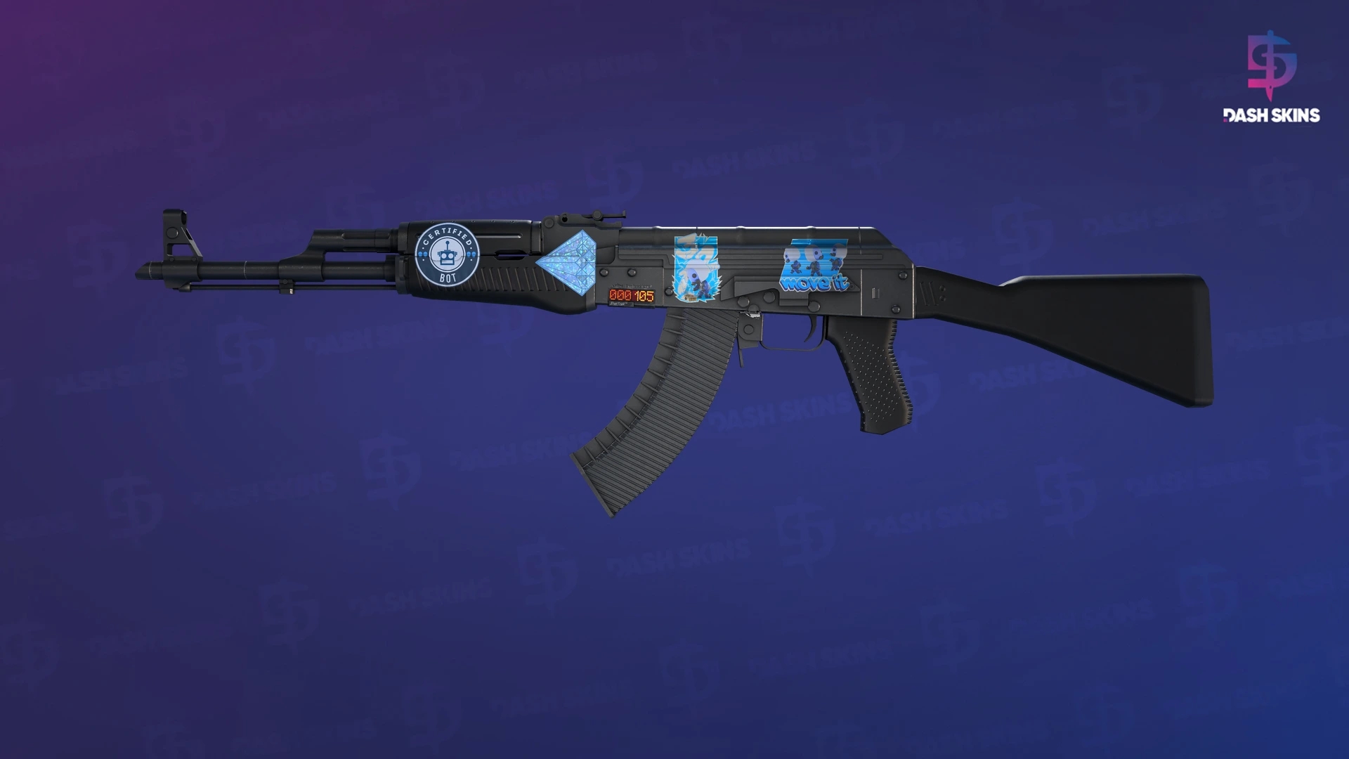 StatTrak™ AK-47 | Slate (Field-Tested) Screenshot Playside