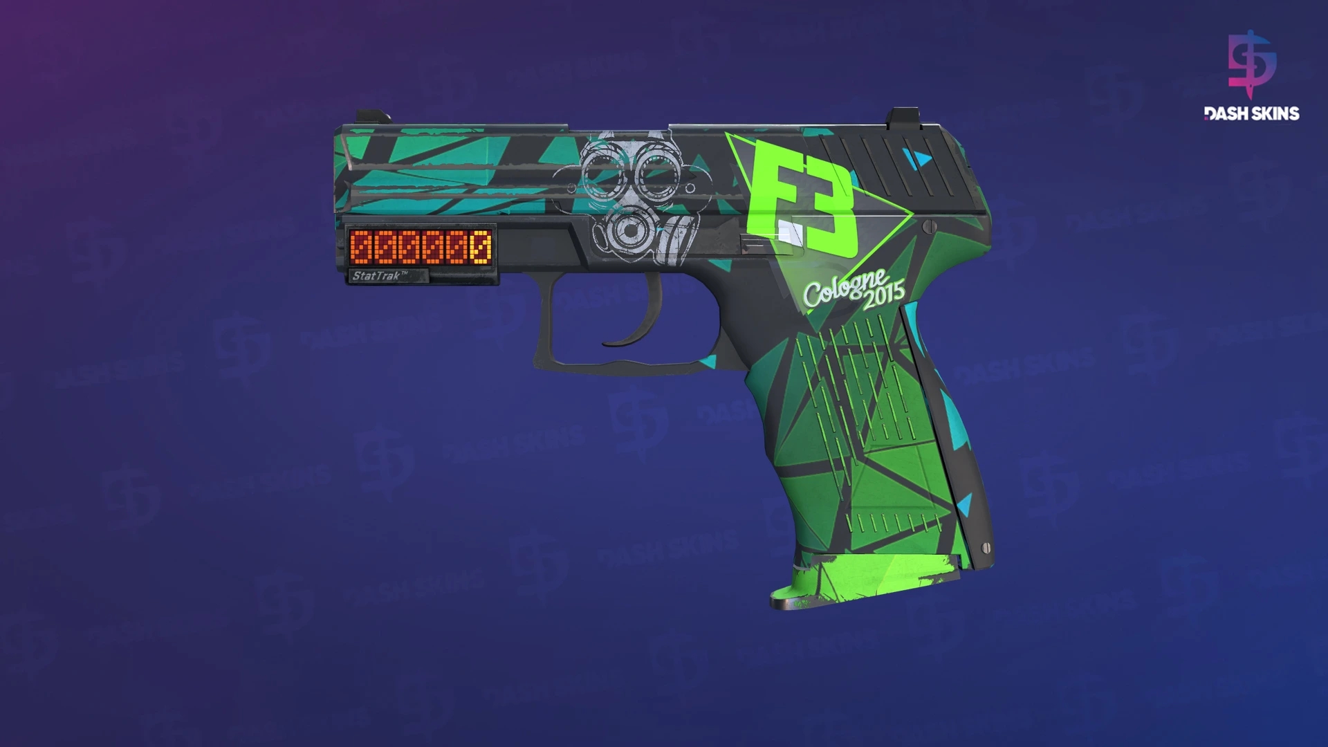 StatTrak™ P2000 | Pulse (Field-Tested) Screenshot Playside