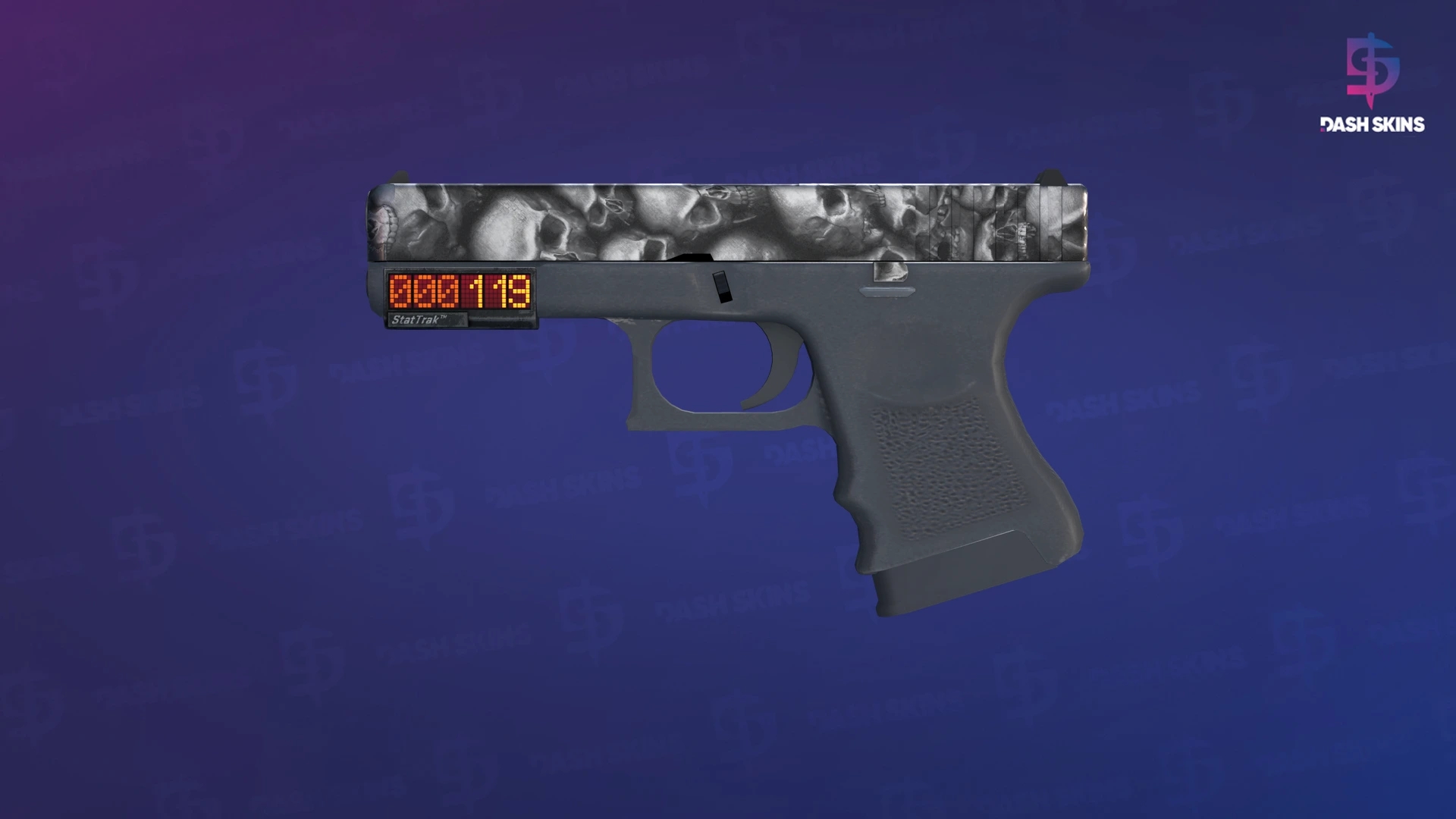 StatTrak™ Glock-18 | Catacombs (Minimal Wear) Screenshot Playside