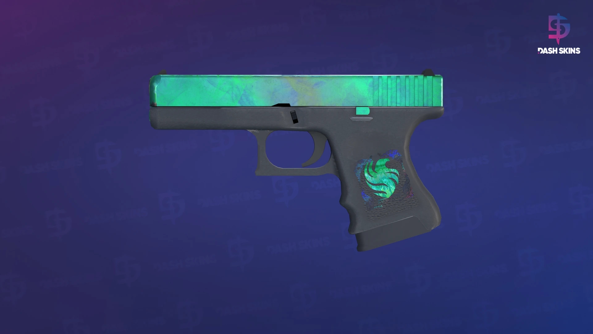 Glock-18 | Gamma Doppler (Factory New) - Phase 2 Screenshot Playside