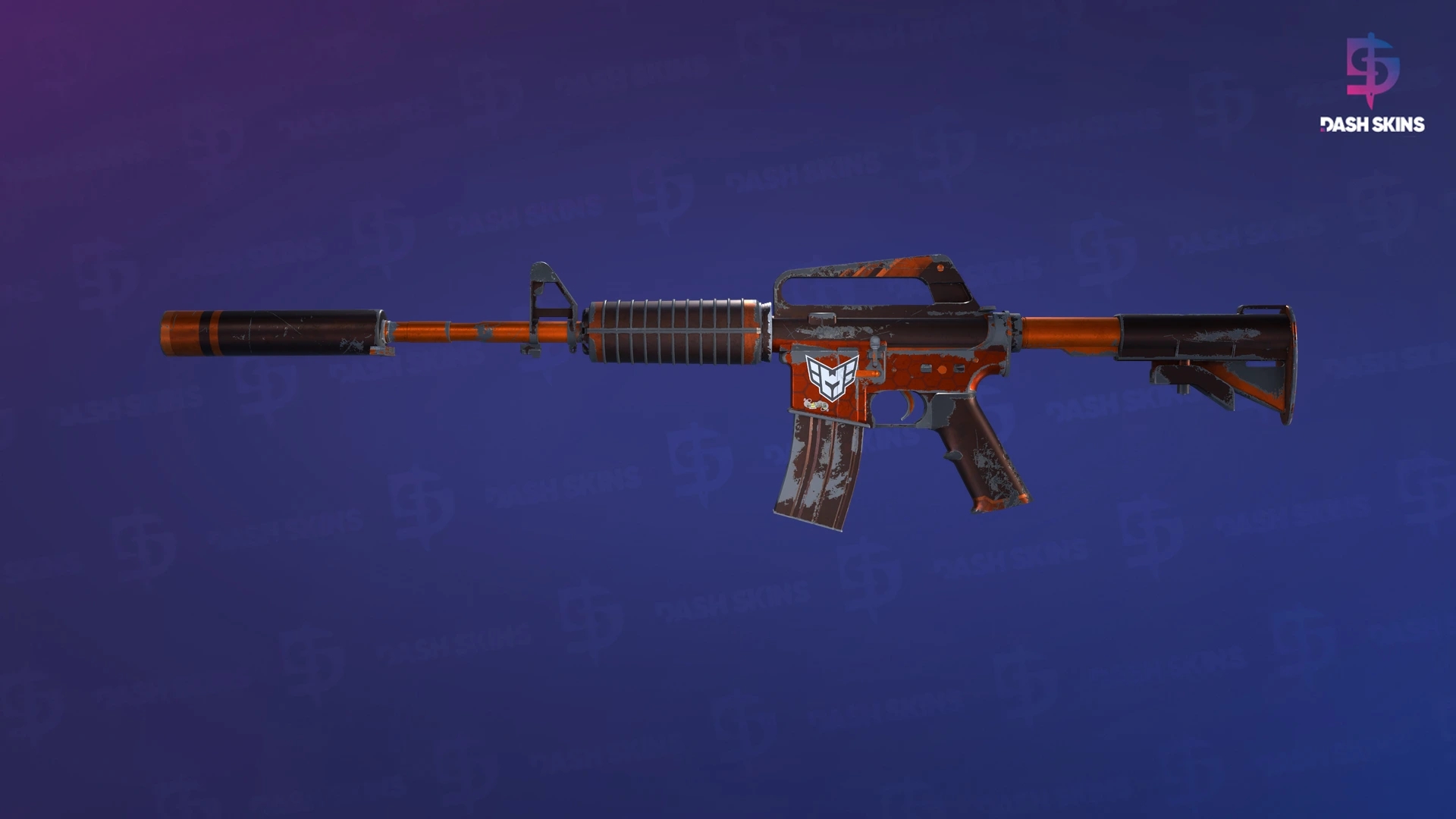 M4A1-S | Atomic Alloy (Well-Worn) Screenshot Playside