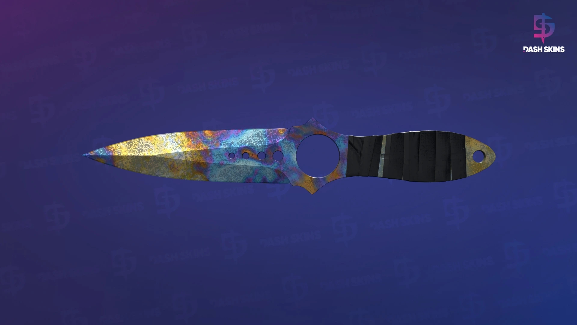 ★ Skeleton Knife | Case Hardened (Battle-Scarred) Screenshot Playside