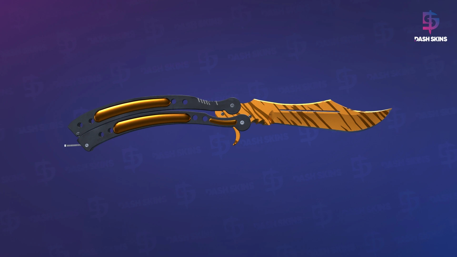 ★ Butterfly Knife | Tiger Tooth (Factory New) Screenshot Playside