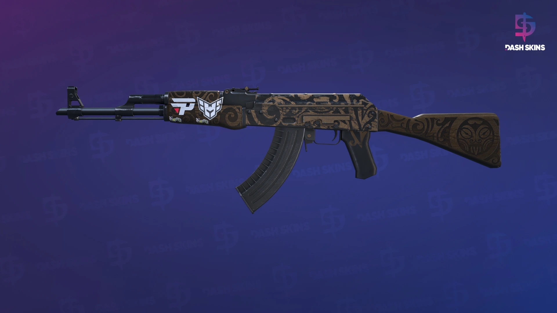 AK-47 | Uncharted (Factory New) Screenshot Playside