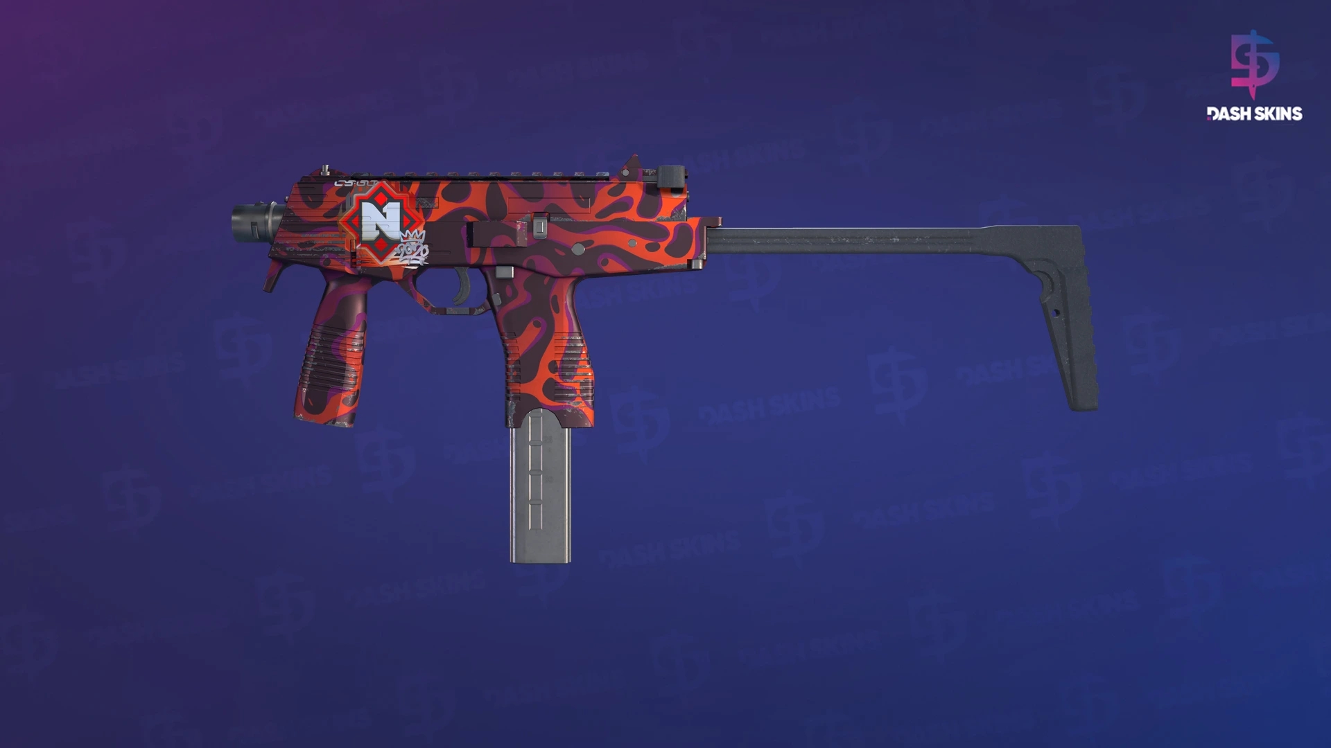 MP9 | Ruby Poison Dart (Minimal Wear) Screenshot Playside