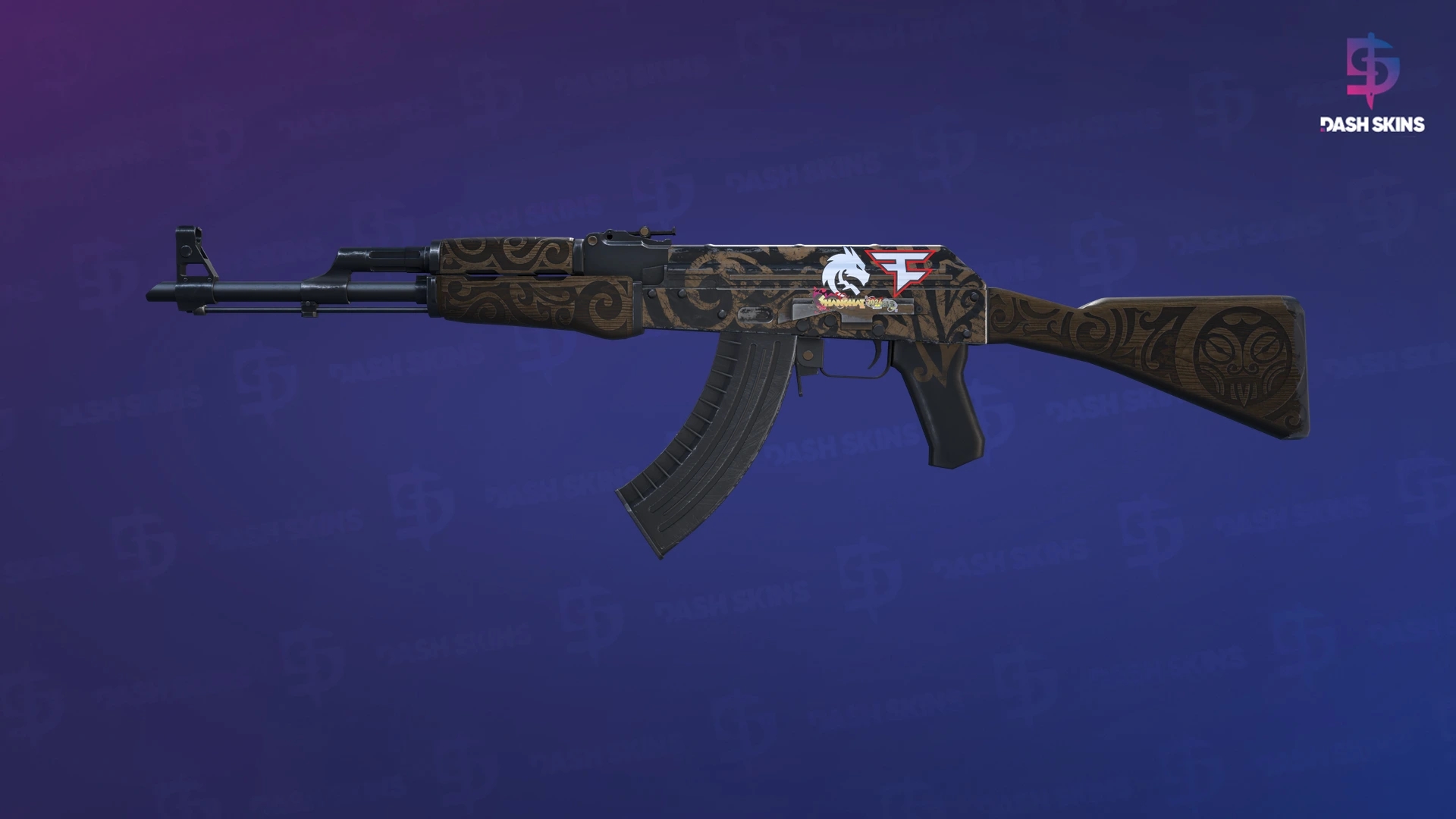 AK-47 | Uncharted (Field-Tested) Screenshot Playside